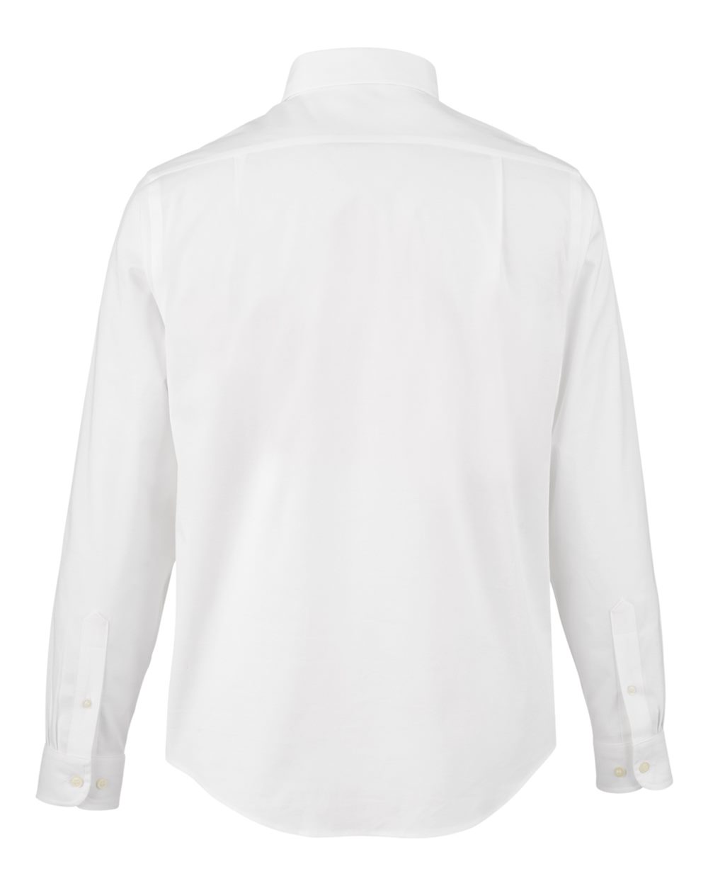 Devon & Jones Men's CrownLux Performance® Spencer Poplin Dress Shirt - DG505 White