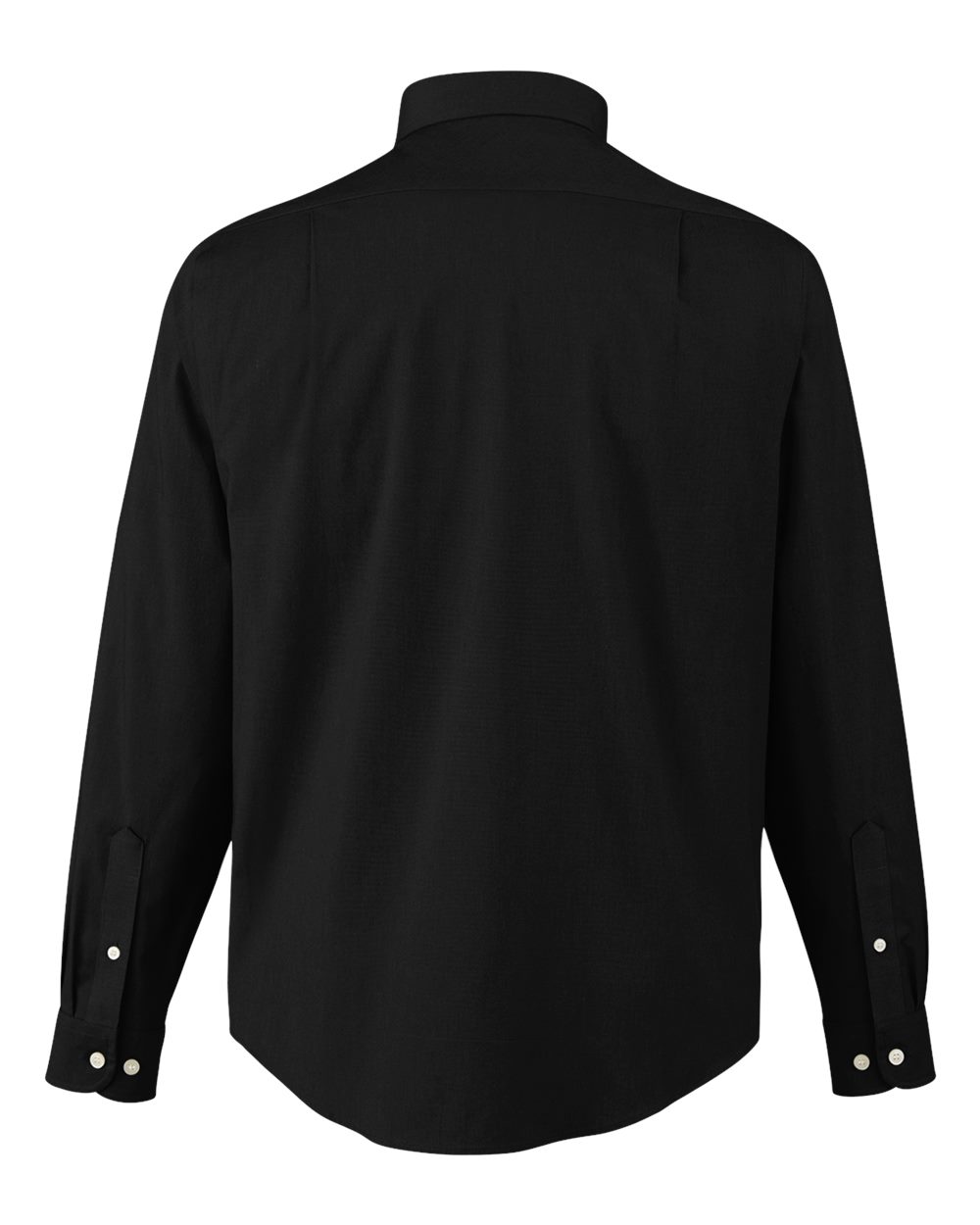 Devon & Jones Men's CrownLux Performance® Spencer Poplin Dress Shirt - DG505 Black