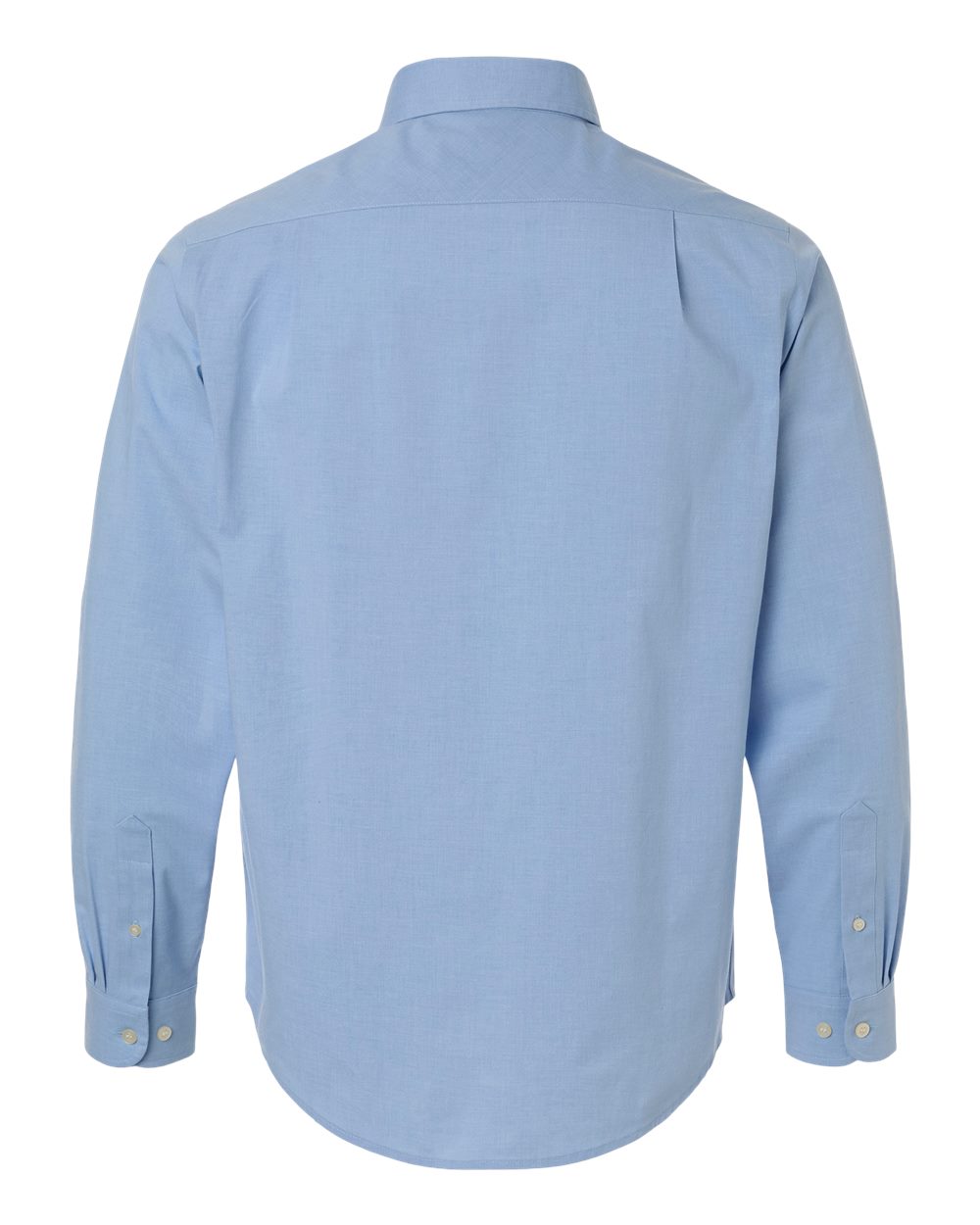 Devon & Jones Men's CrownLux Performance® Spencer Poplin Dress Shirt - DG505 Light Blue Melange