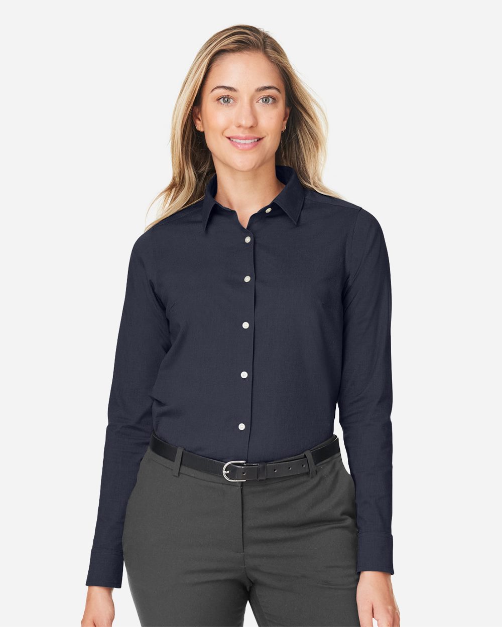 Devon & Jones Women's CrownLux Performance® Spencer Poplin Dress Shirt - DG505W