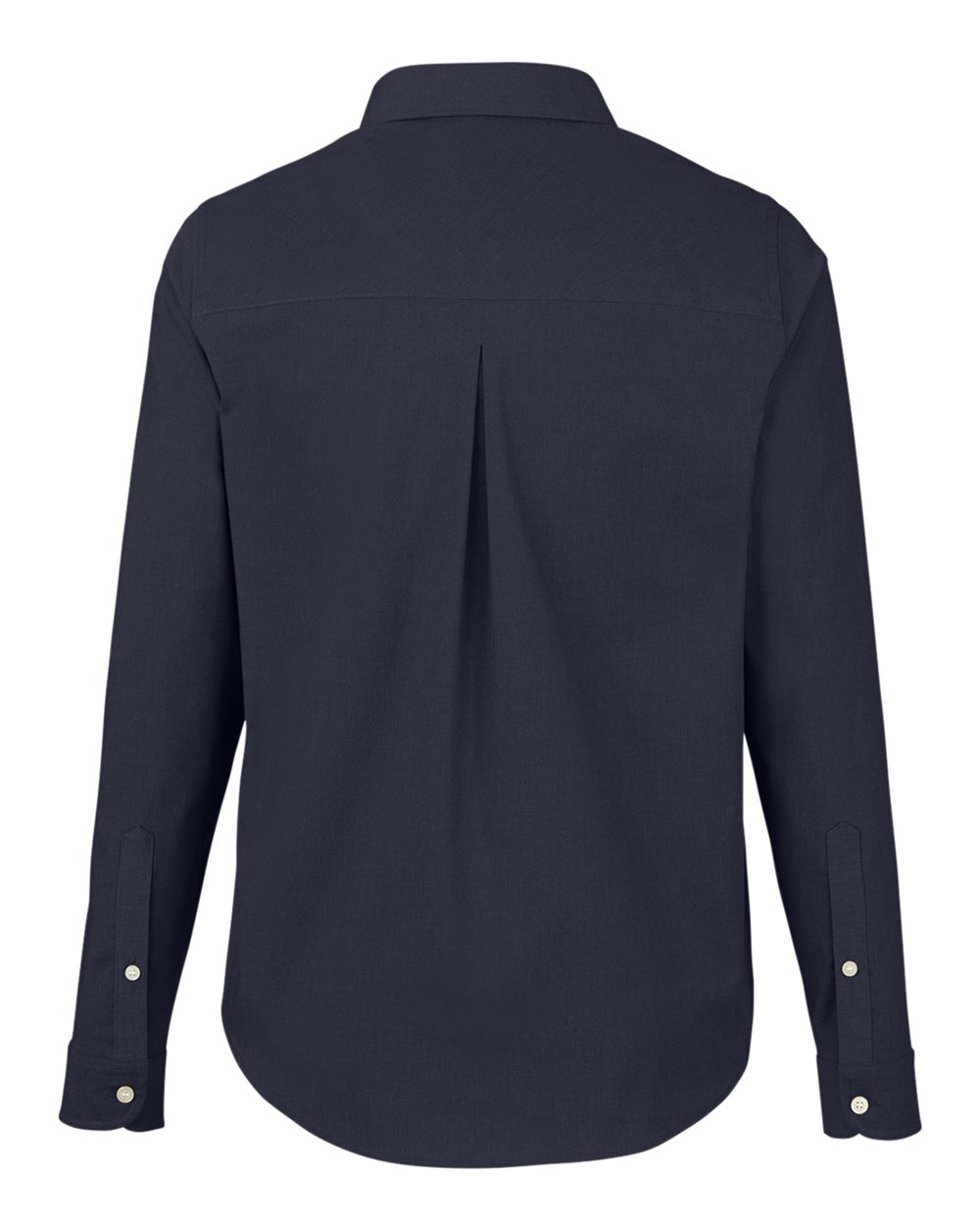 Devon & Jones Women's CrownLux Performance® Spencer Poplin Dress Shirt - DG505W Navy Melange