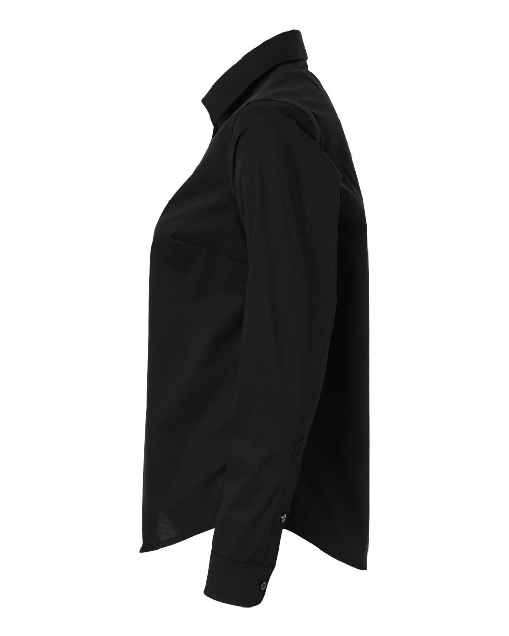 Devon & Jones Women's CrownLux Performance® Spencer Poplin Dress Shirt - DG505W Black