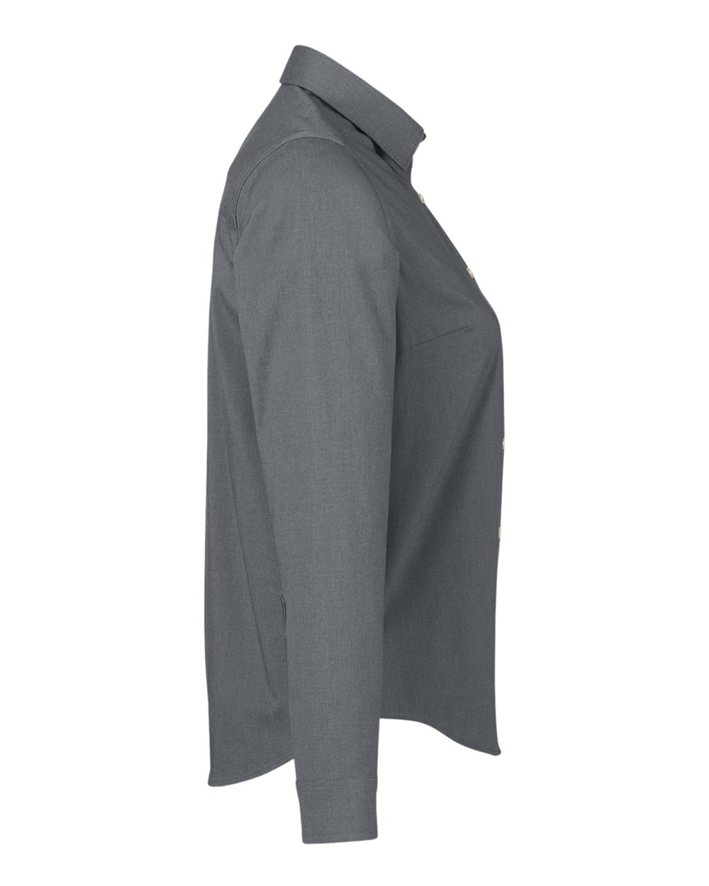 Devon & Jones Women's CrownLux Performance® Spencer Poplin Dress Shirt - DG505W Graphite Melange