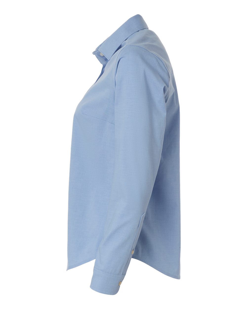 Devon & Jones Women's CrownLux Performance® Spencer Poplin Dress Shirt - DG505W Light Blue Melange