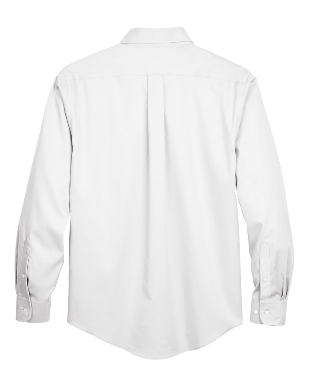 Devon & Jones Men's Crown Collection® Solid Stretch Twill Woven Dress Shirt - DG530 White