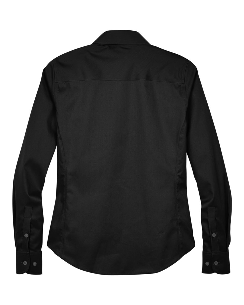 Devon & Jones Women's Crown Collection® Solid Stretch Twill Woven Dress Shirt - DG530W Black