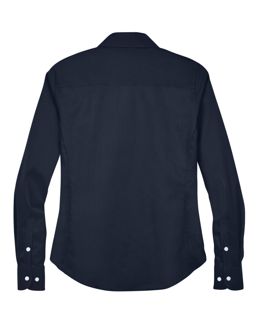 Devon & Jones Women's Crown Collection® Solid Stretch Twill Woven Dress Shirt - DG530W Navy