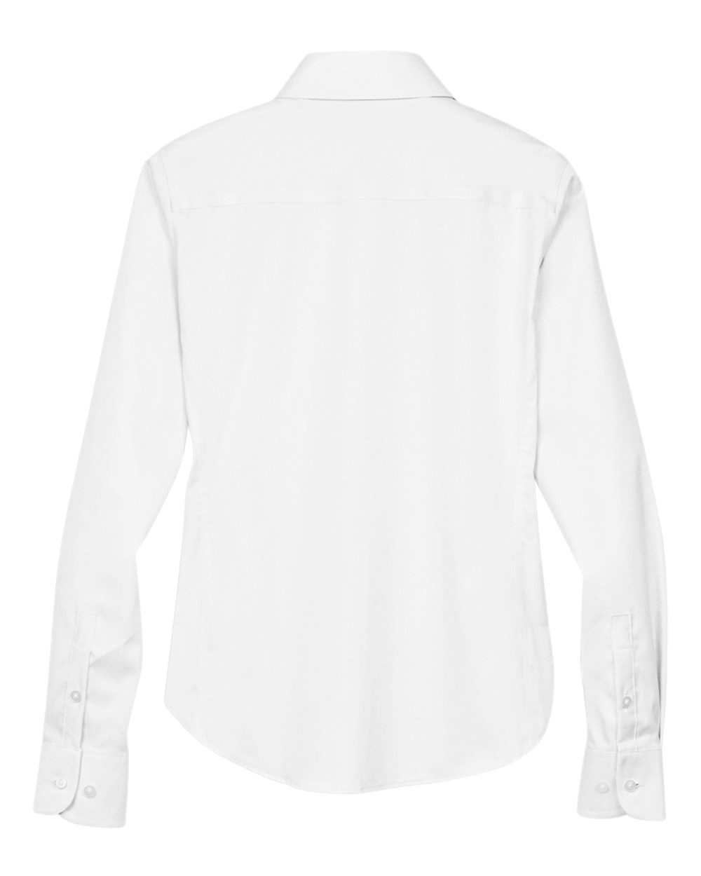 Devon & Jones Women's Crown Collection® Solid Stretch Twill Woven Dress Shirt - DG530W White