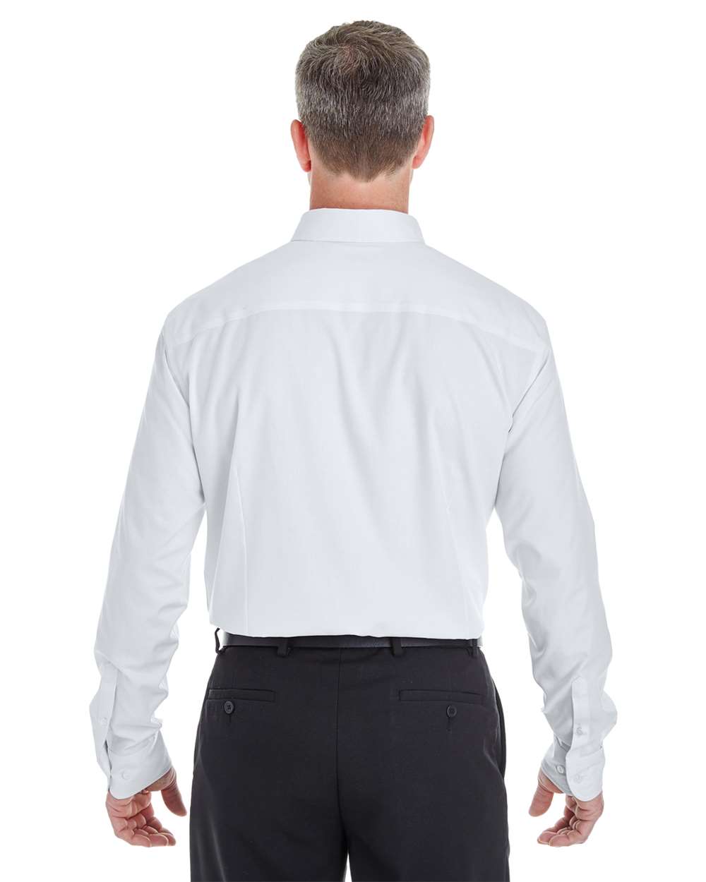 Devon & Jones Men's Crown Collection® Royal Dobby Dress Shirt - DG532 White