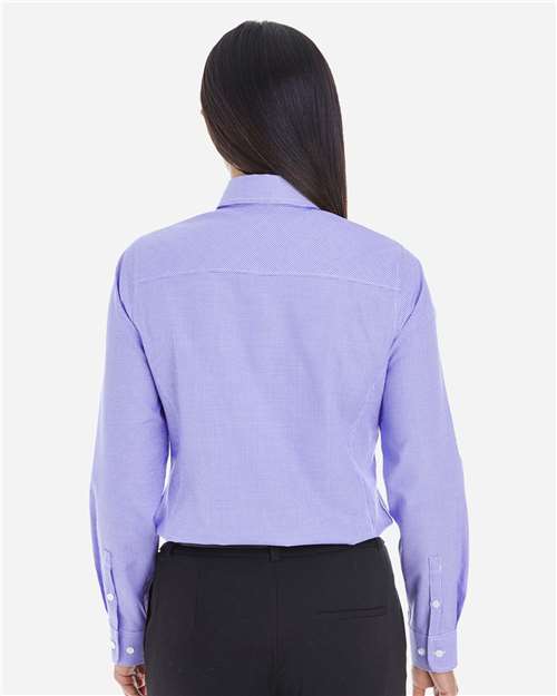 Devon & Jones Women's Crown Collection® Royal Dobby Woven Dress Shirt - DG532W Grape