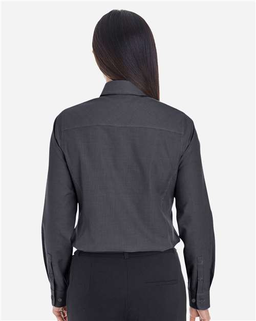 Devon & Jones Women's Crown Collection® Royal Dobby Woven Dress Shirt - DG532W Black