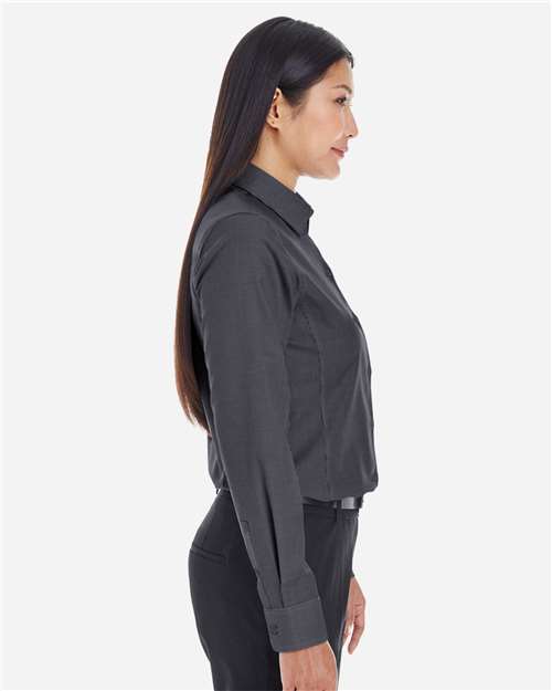 Devon & Jones Women's Crown Collection® Royal Dobby Woven Dress Shirt - DG532W Black