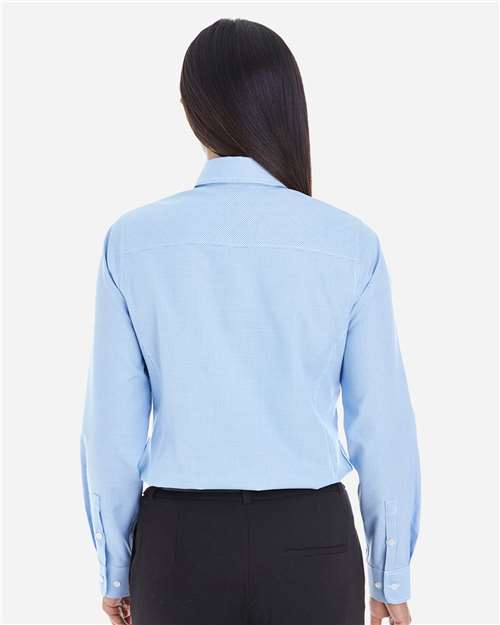 Devon & Jones Women's Crown Collection® Royal Dobby Woven Dress Shirt - DG532W French Blue