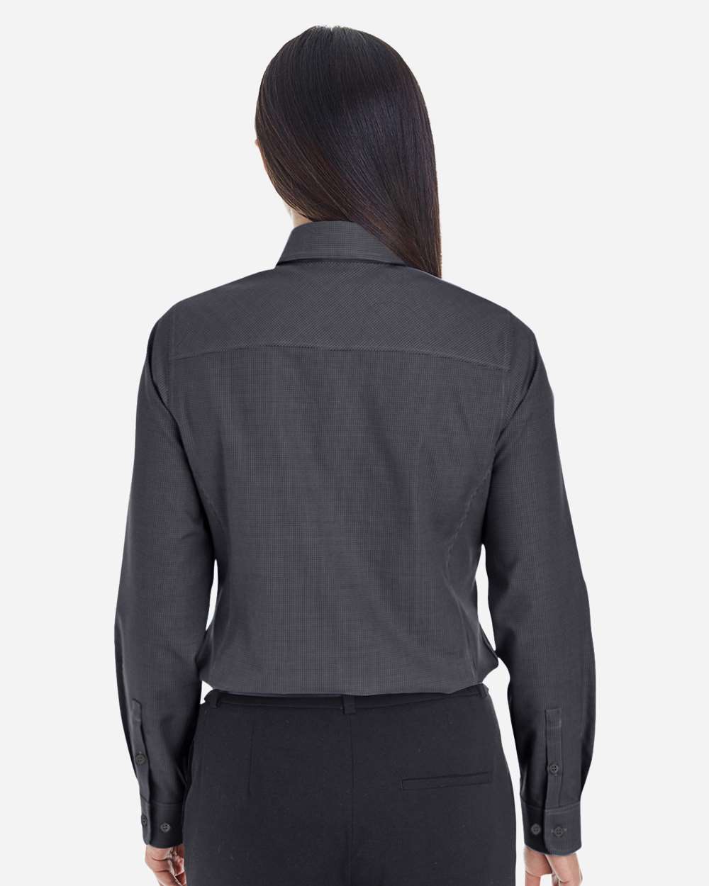 Devon & Jones Women's Crown Collection® Royal Dobby Woven Dress Shirt - DG532W Black