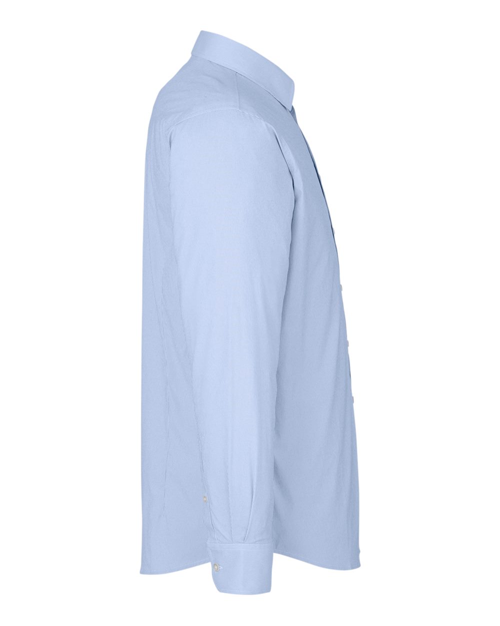 Devon & Jones Men's CrownLux Performance® Microstripe Dress Shirt - DG537 French Blue- White