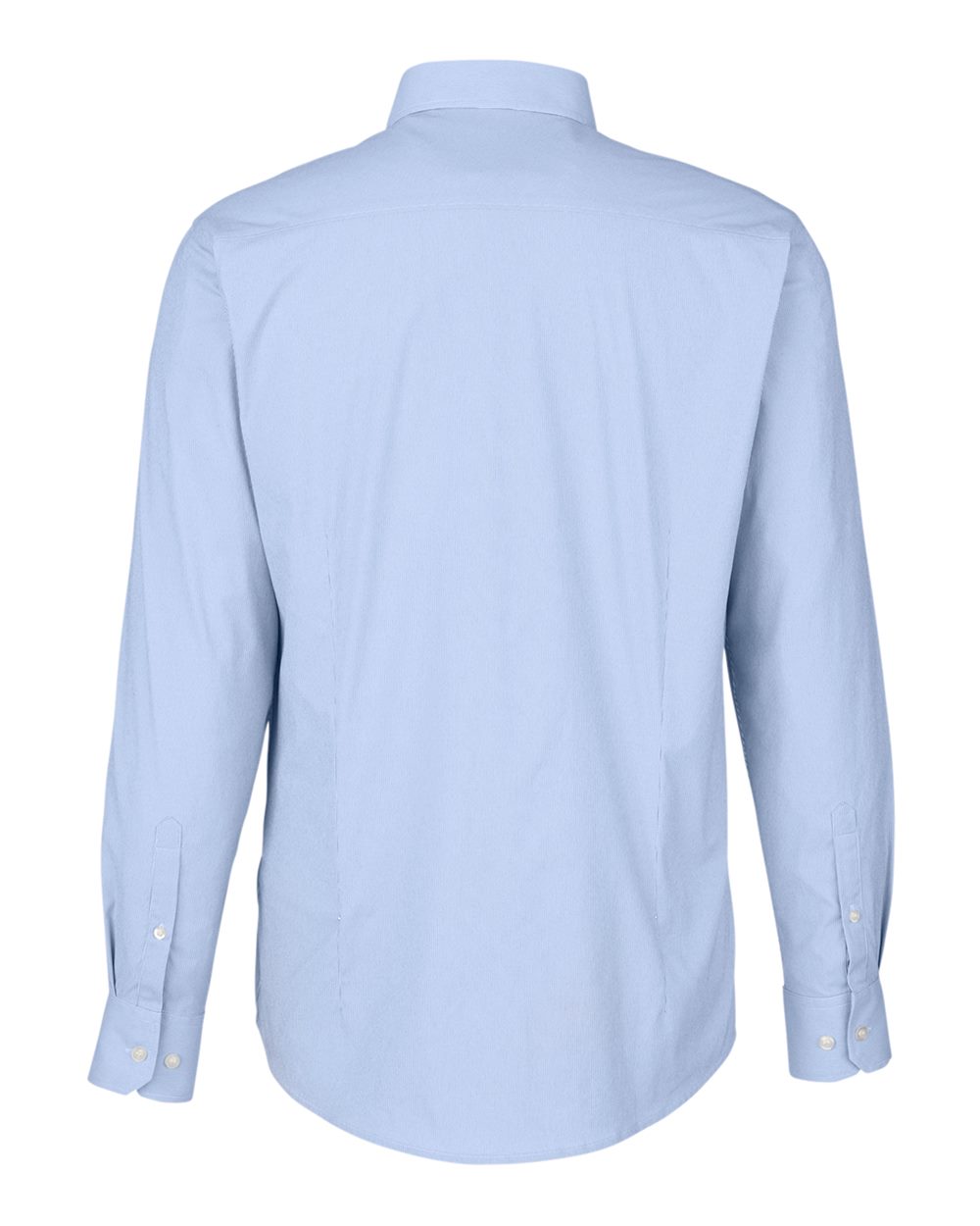 Devon & Jones Men's CrownLux Performance® Microstripe Dress Shirt - DG537 French Blue- White