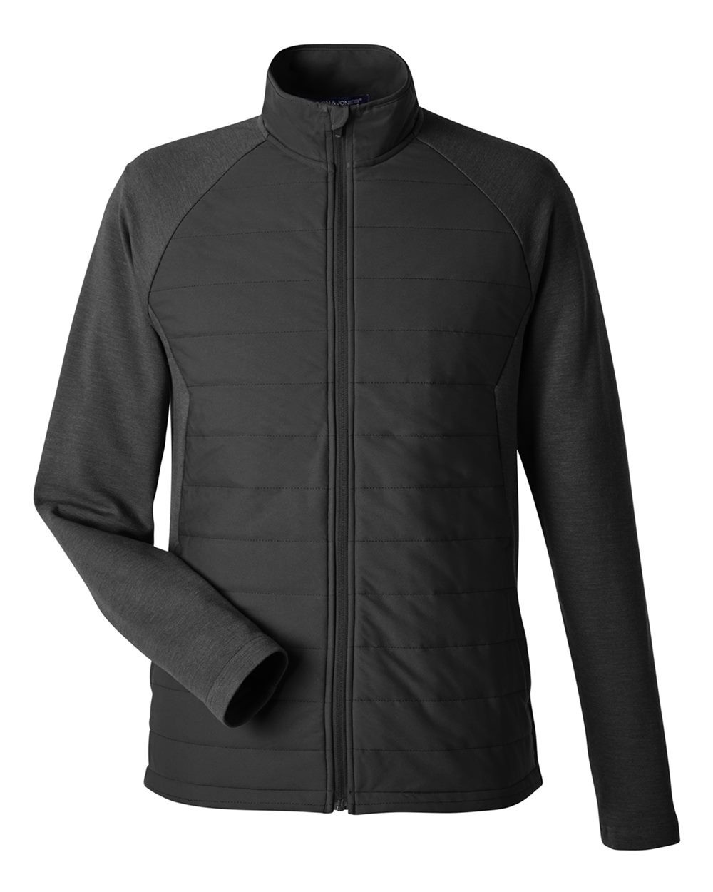 Devon & Jones Men's New Classics® Charleston Hybrid Jacket - DG704 Black- Melange Black