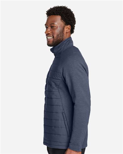 Devon & Jones Men's New Classics® Charleston Hybrid Jacket - DG704 Navy Melange- Navy