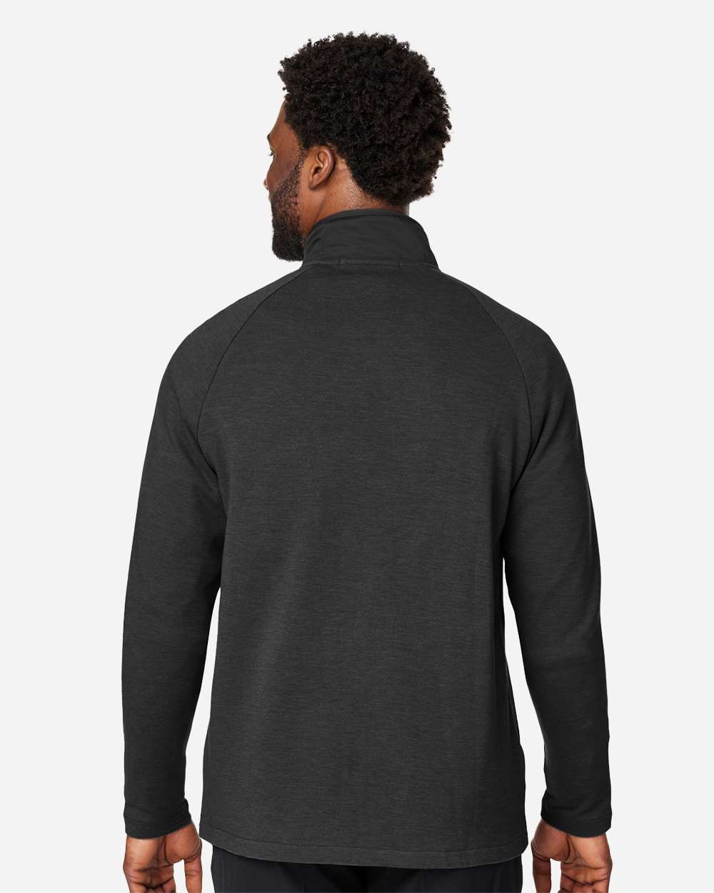 Devon & Jones Men's New Classics® Charleston Hybrid Jacket - DG704 Black- Melange Black