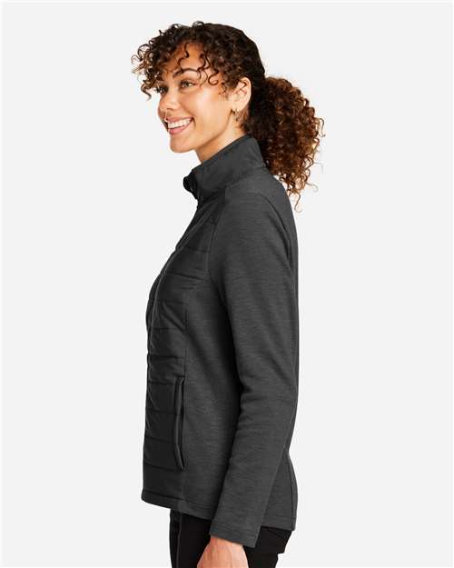 Devon & Jones Women's New Classics® Charleston Hybrid Jacket - DG704W Black- Melange Black
