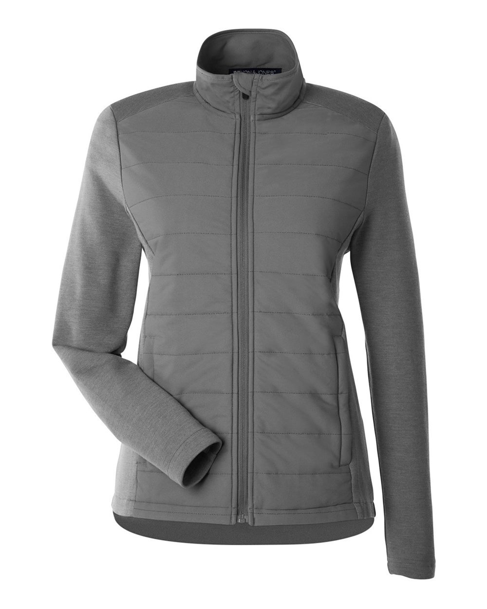 Devon & Jones Women's New Classics® Charleston Hybrid Jacket - DG704W Graphite Melange- Graphite