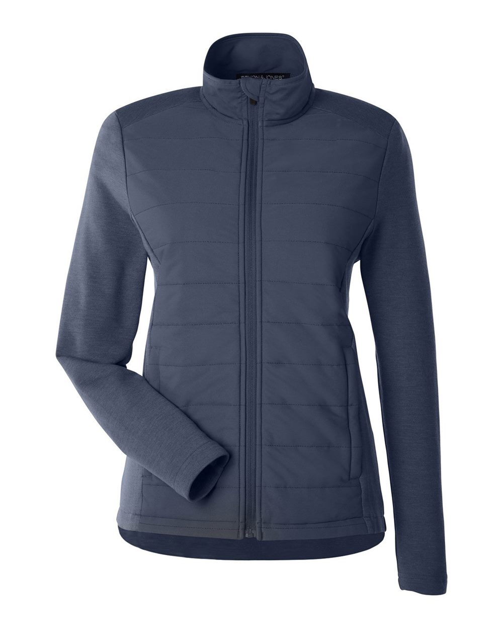 Devon & Jones Women's New Classics® Charleston Hybrid Jacket - DG704W Navy Melange- Navy