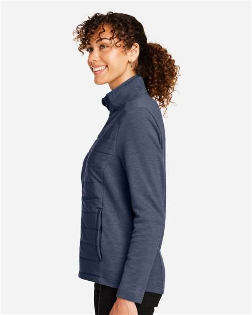 Devon & Jones Women's New Classics® Charleston Hybrid Jacket - DG704W Navy Melange- Navy