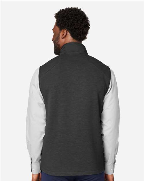 Devon & Jones Men's New Classics® Charleston Hybrid Vest - DG706 Black- Melange Black