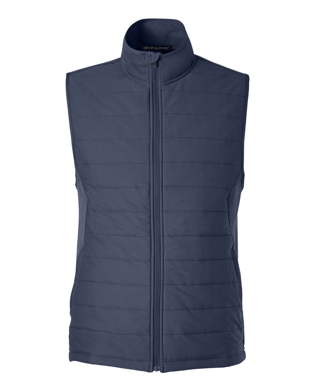 Devon & Jones Men's New Classics® Charleston Hybrid Vest - DG706 Navy Melange- Navy
