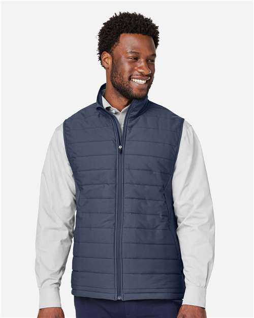 Devon & Jones Men's New Classics® Charleston Hybrid Vest - DG706 Navy Melange- Navy
