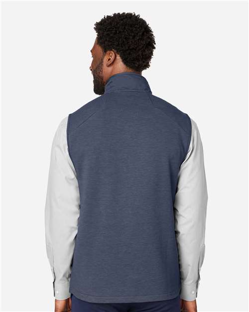 Devon & Jones Men's New Classics® Charleston Hybrid Vest - DG706 Navy Melange- Navy