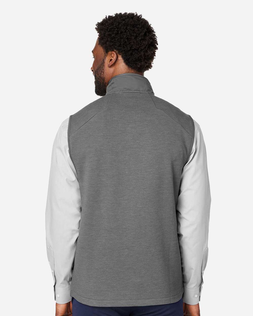 Devon & Jones Men's New Classics® Charleston Hybrid Vest - DG706 Graphite Melange- Graphite