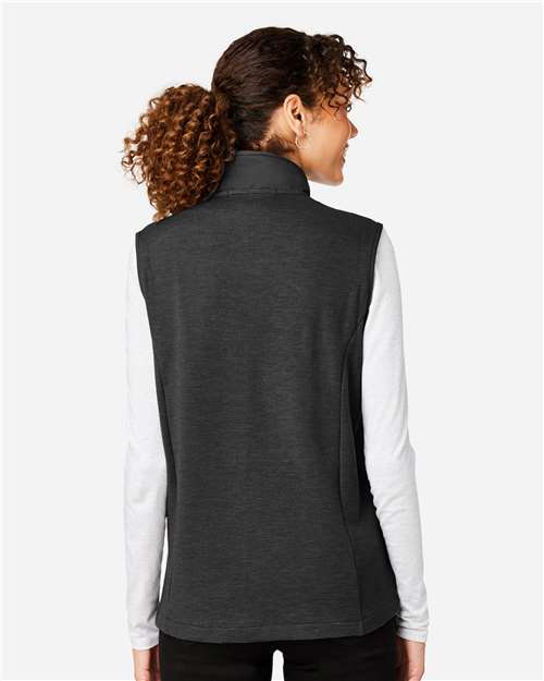 Devon & Jones Women's New Classics® Charleston Hybrid Vest - DG706W Black- Melange Black