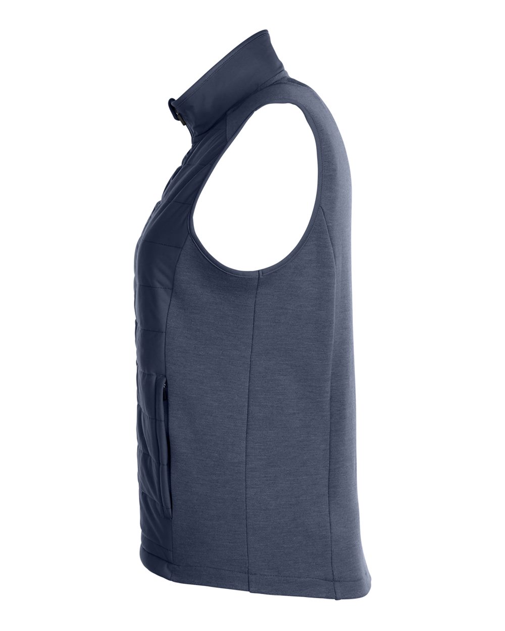 Devon & Jones Women's New Classics® Charleston Hybrid Vest - DG706W Navy Melange- Navy
