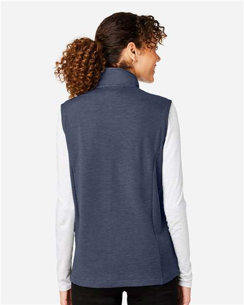 Devon & Jones Women's New Classics® Charleston Hybrid Vest - DG706W Navy Melange- Navy