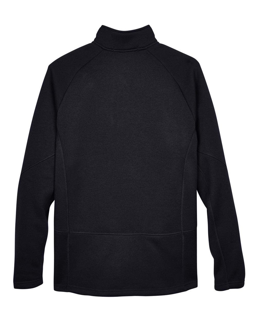 Devon & Jones Unisex Bristol Sweater Fleece Quarter-Zip Pullover - DG792 Black