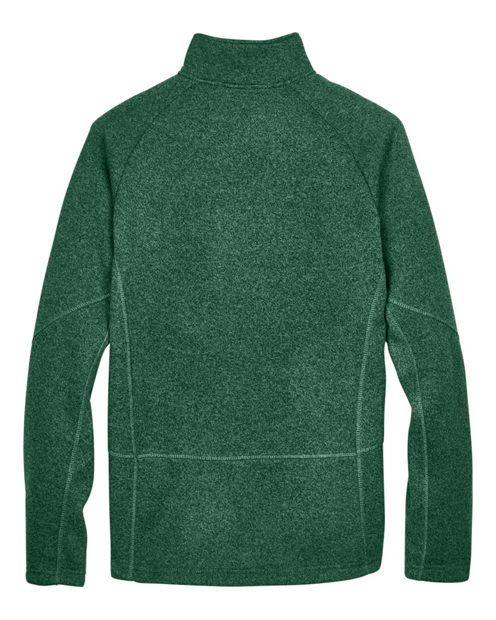 Devon & Jones Unisex Bristol Sweater Fleece Quarter-Zip Pullover - DG792 Forest Heather