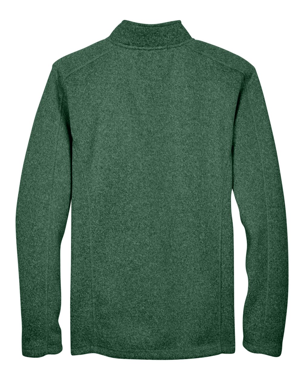 Devon & Jones Men's Bristol Full-Zip Sweater Fleece Jacket - DG793 Forest Heather