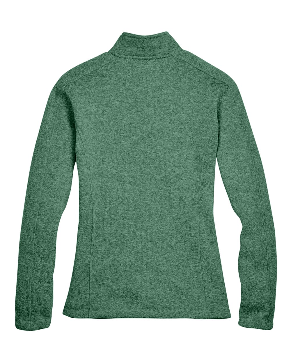 Devon & Jones Women's Bristol Full-Zip Sweater Fleece Jacket - DG793W Forest Heather