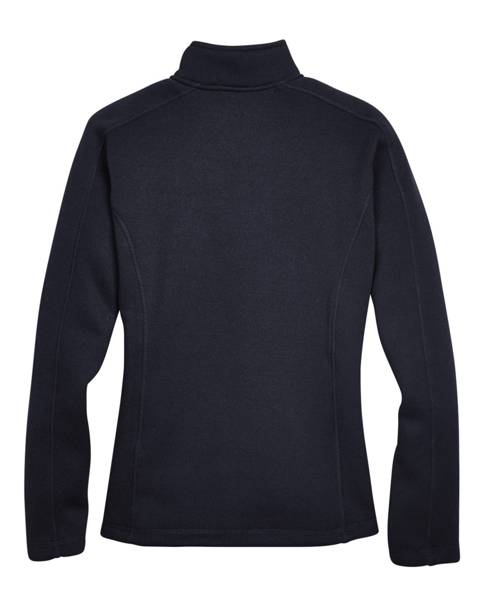 Devon & Jones Women's Bristol Full-Zip Sweater Fleece Jacket - DG793W Black