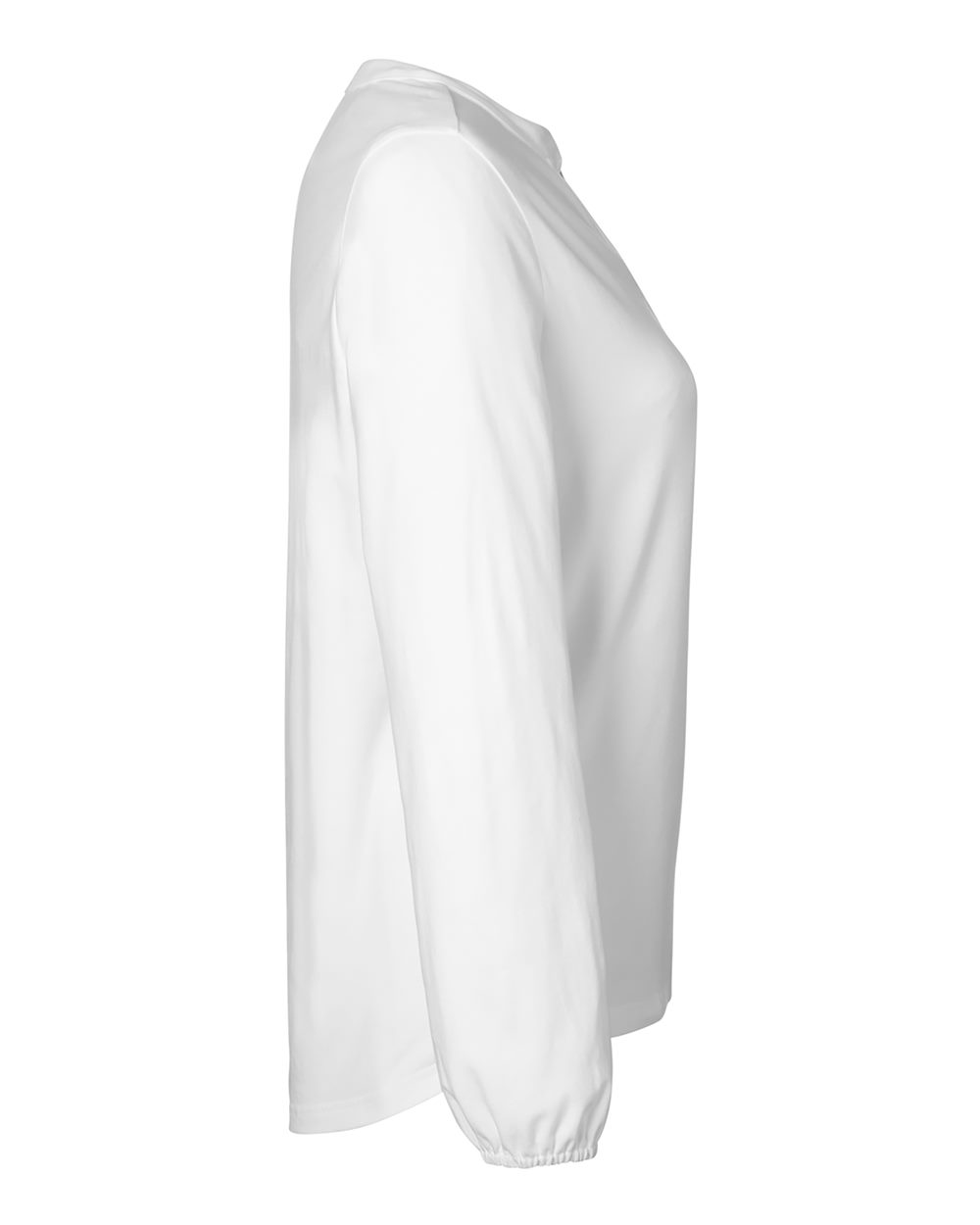 Devon & Jones Women's Raleigh Half-Placket Knit Top - DP122W White