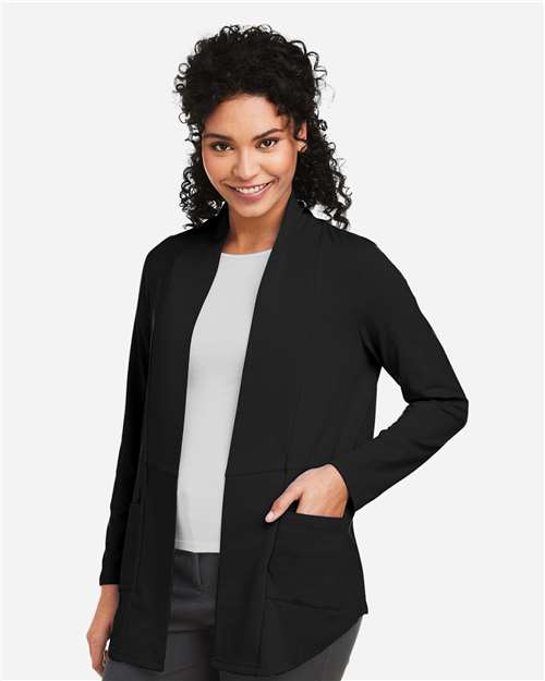 Devon & Jones Women's Raleigh Stretch Cardigan - DP125W Black