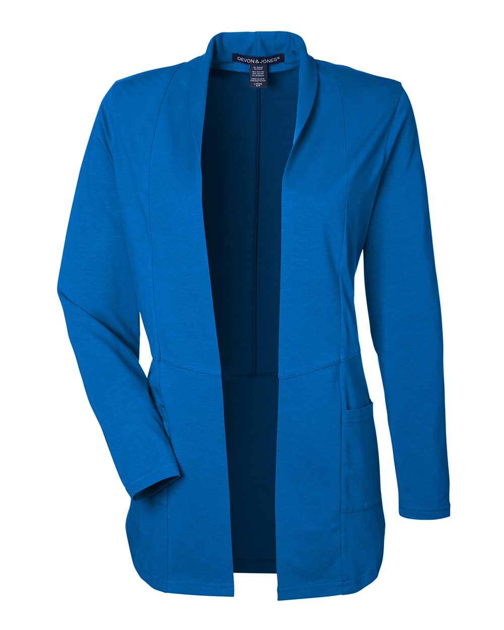 Devon & Jones Women's Raleigh Stretch Cardigan - DP125W French Blue