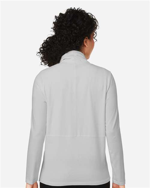 Devon & Jones Women's Raleigh Stretch Cardigan - DP125W Grey