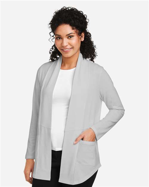 Devon & Jones Women's Raleigh Stretch Cardigan - DP125W Grey