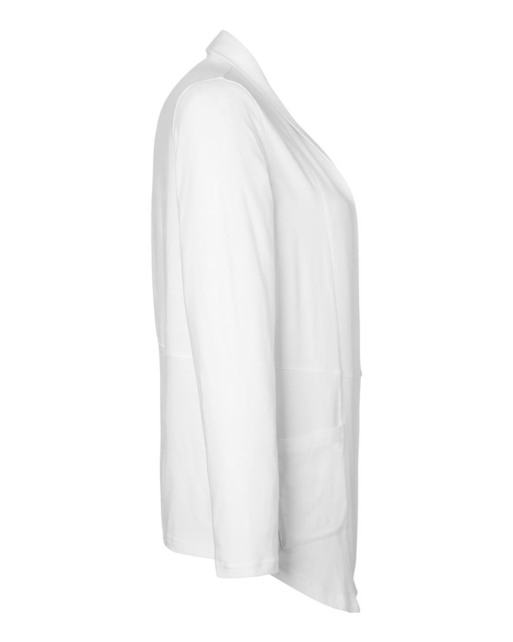 Devon & Jones Women's Raleigh Stretch Cardigan - DP125W White