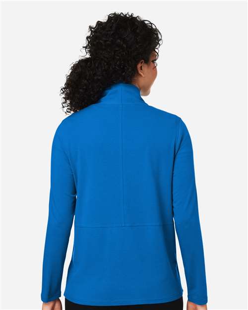 Devon & Jones Women's Raleigh Stretch Cardigan - DP125W French Blue