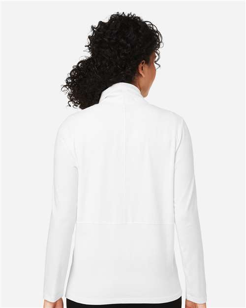 Devon & Jones Women's Raleigh Stretch Cardigan - DP125W White