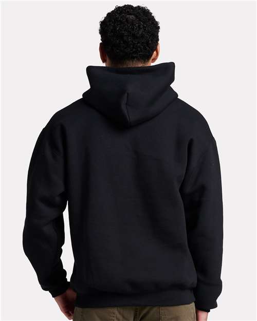 JERZEES Unisex Rugged Hooded Sweatshirt - H12MR Black Ink