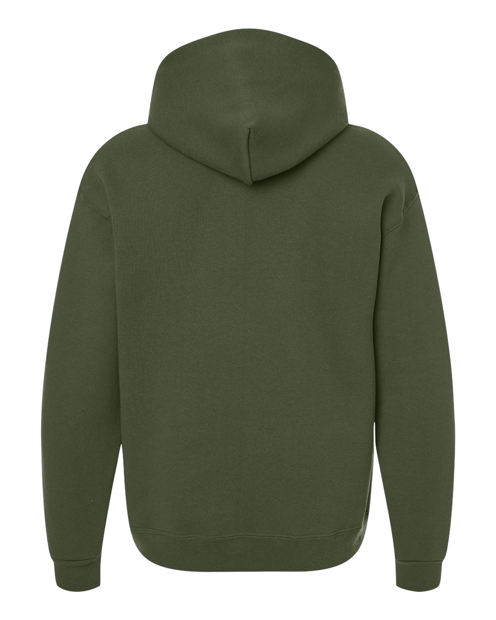 JERZEES Unisex Rugged Hooded Sweatshirt - H12MR Military Green